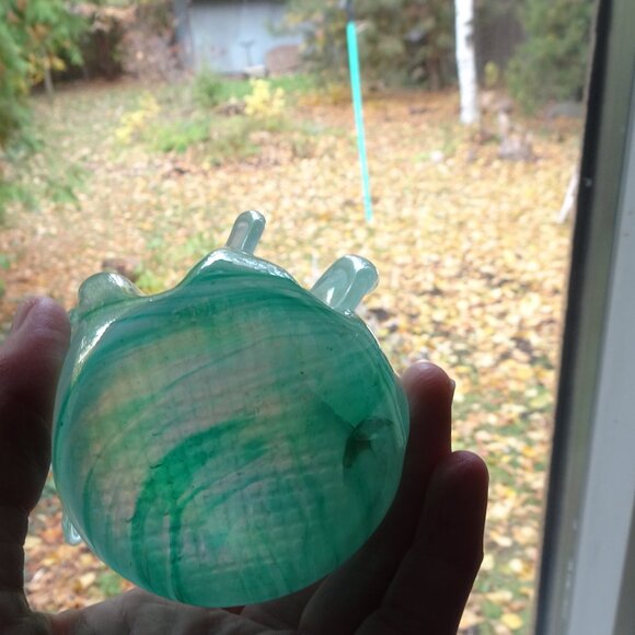 2 Headed Swan Bonboniere Chalet Chantili Glass - Picture 15 of 15